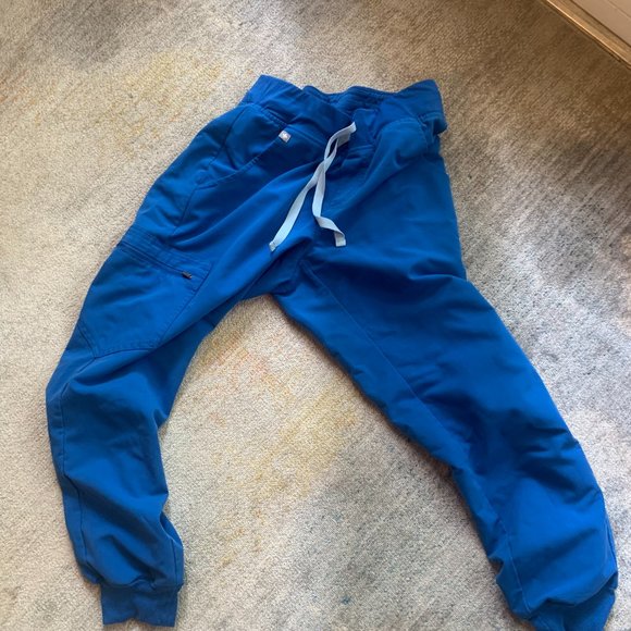 Figs Zamora™ Jogger Scrub Pants - Petite - Royal Blue - Picture 2 of 3